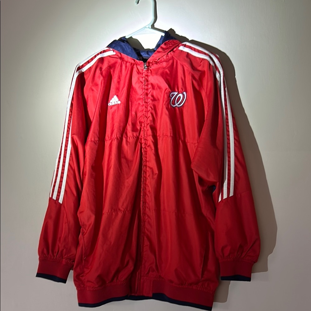 Adidas Red Washington Jacket
